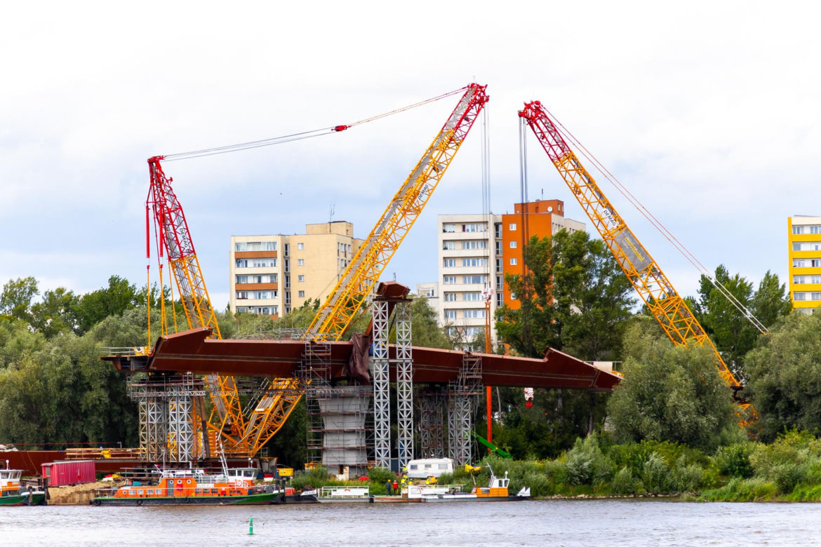 Kładka pieszo-rowerowa Warszawa