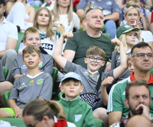 Legia Warszawa - Zagłębie Lubin: Zdjęcia kibiców