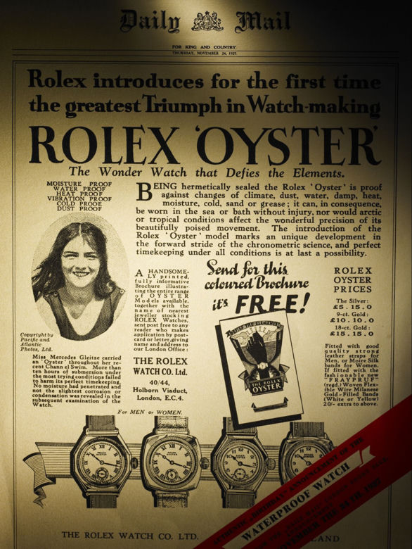 Historia marki ROLEX