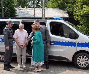 Barwy szczęścia odc. 3281. Józefina Rawiczowa (Elżbieta Jarosik), Andrzej Zastoja-Modelski (Leon Charewicz)zowa (Elżbieta Jarosik)