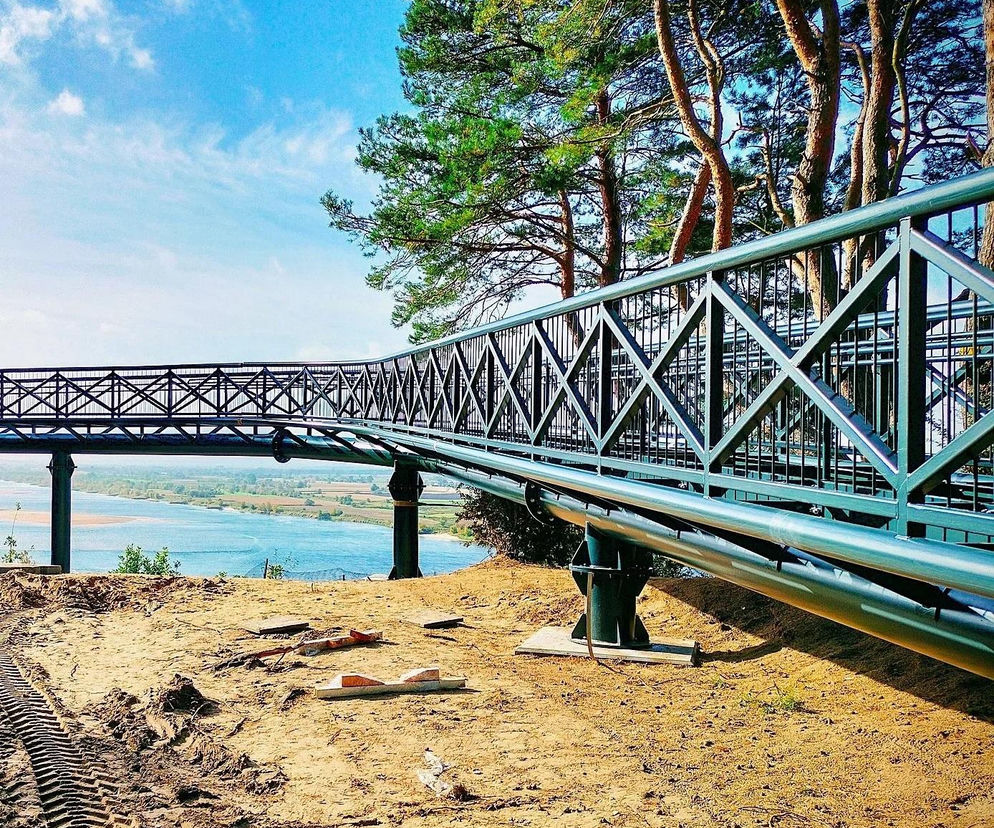 Nowa atrakcja turystyczna koło Grudziądza. W Górach Łosiowych powstaje platforma widokowa