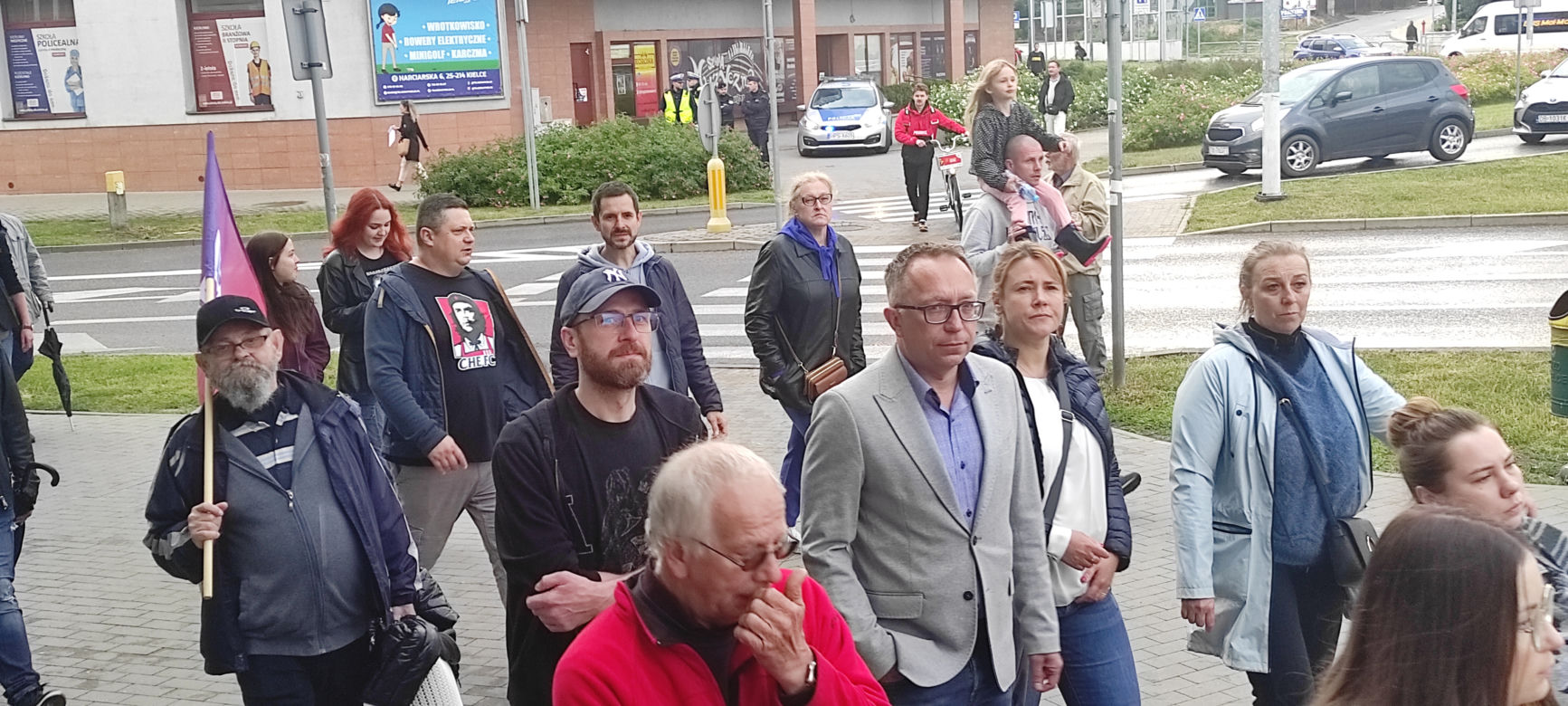 Protest kobiet "Ani jednej więcej!" w Kielcach (14 czerwca 2023)
