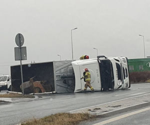 Wypadek na Opolszczyźnie! Utrudnienia na dordze krajowej nr 46 [ZDJĘCIA]