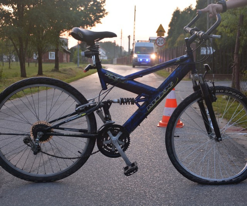 Poważny wypadek rowerzystów w Krośnie