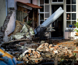 Dwa wybuchy i wielki pożar w centrum Utrechtu. Co najmniej jedna osoba ranna