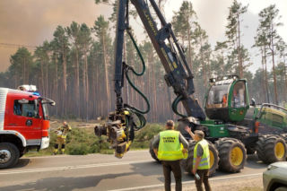 Lasy Państwowe publikują wstrząsający raport z Puszczy Solskiej. Setki hektarów w ogniu!