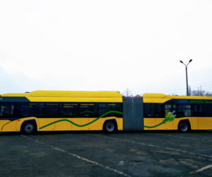 Katowice: Pierwszy elektryczny solaris wyjechał w trasę! [ZDJĘCIA]