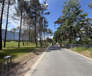 Zejście na plażę hotel Gołębiewski Pobierowo [ZDJĘCIA]
