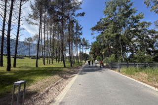 Zejście na plażę hotel Gołębiewski Pobierowo [ZDJĘCIA]