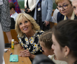 Pierwsza dama Jill Biden z wizytą w Rumunii
