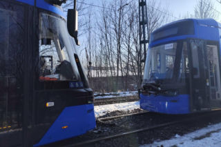Kraksa tramwajów w Krakowie! Są ranni, utrudnienia komunikacyjne. Sprawdź zmienione trasy