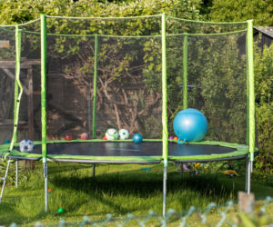 Trampoliny ogrodowe