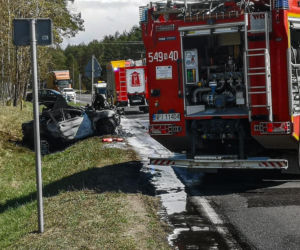 Tragiczny finał ucieczki przed policją. Auta stanęły w ogniu, zginęły dwie osoby