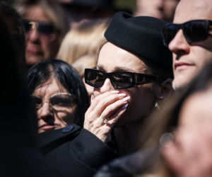 Ból, rozpacz, łzy. Poruszające sceny na pogrzebie Łukasza Litewki