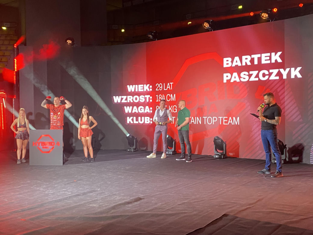 Media trening przed Hybrid MMA 4 w Zielonej Górze