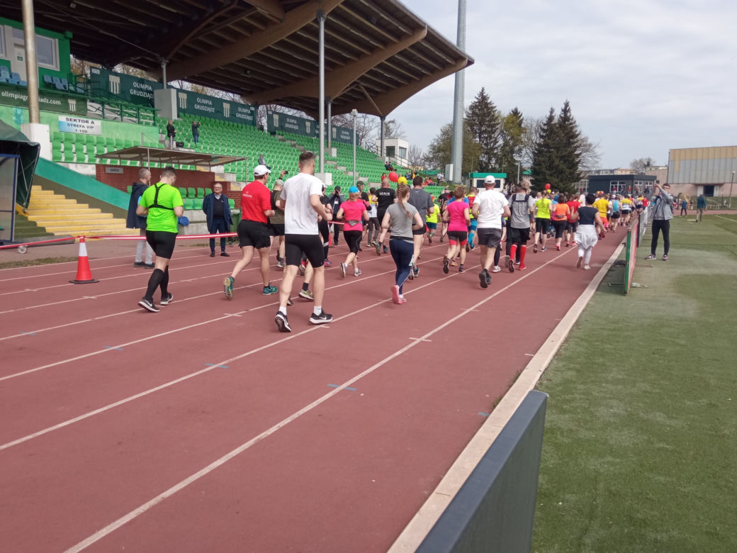 Półmaraton śladami Bronka Malinowskiego Grudziądz - Rulewo