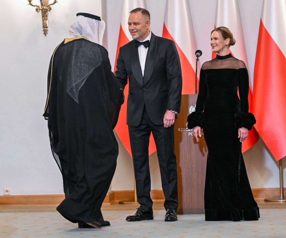 Nawroccy zadali szyku na spotkaniu z Korpusem Dyplomatycznym