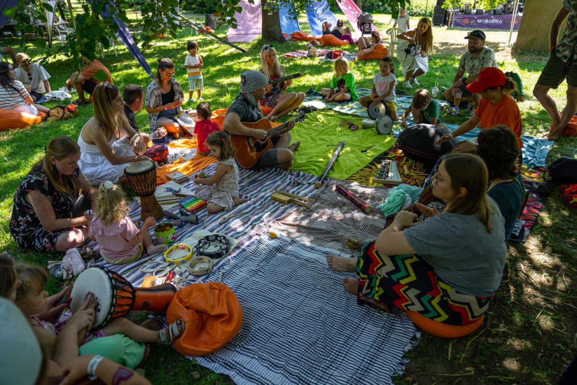 Dzieci na festiwalu Globaltica 2024