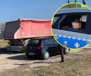 Pijany kierowca ciężarówki na ul. Chełmżyńskiej