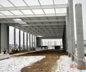 Uroczyste wmurowanie kamienia węgielnego pod budowę nowoczesnej fabryki membran bitumicznych SOPREMA 