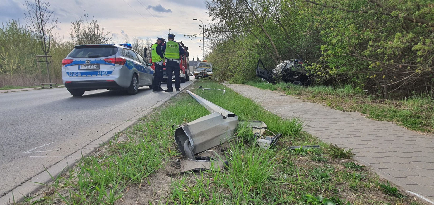 Wypadek na ul. Kadetów