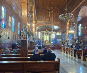 Parszów. Drewniany kościół pw. Zesłania Ducha Świętego