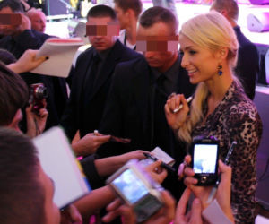 Paris Hilton w Polsce, ochroniarze Paris Hilton