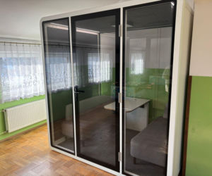 Kabina akustyczna w Szkole Podstawowej nr 6