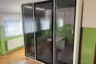 Kabina akustyczna w Szkole Podstawowej nr 6