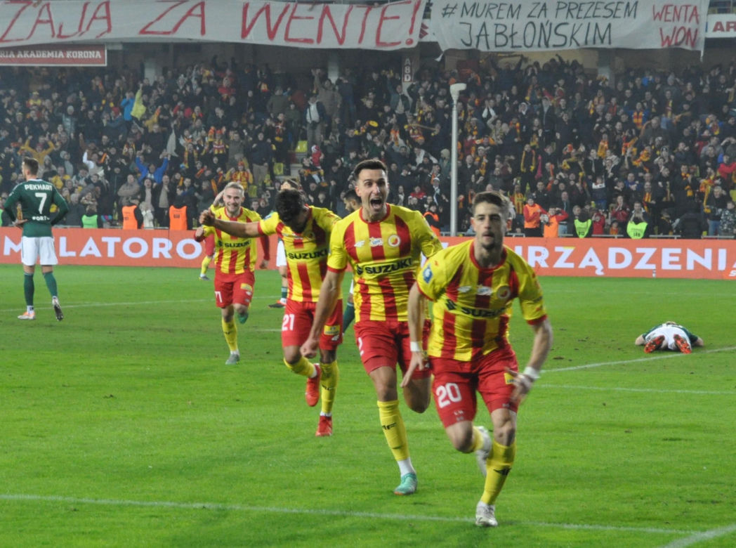 Korona Kielce - Legia Warszawa 3:3