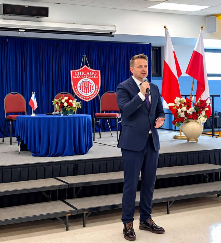 Rafał Trzaskowski z wizytą w Chicago