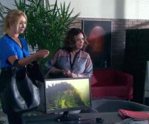2XL odcinek 4. Laura Zabawska (Edyta Jungowska), Kinga (Marta Dąbrowska)