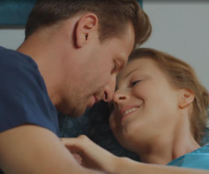 M jak miłość. Adam Karski (Patryk Szwichteberg), Natalka (Dominika Suchecka)