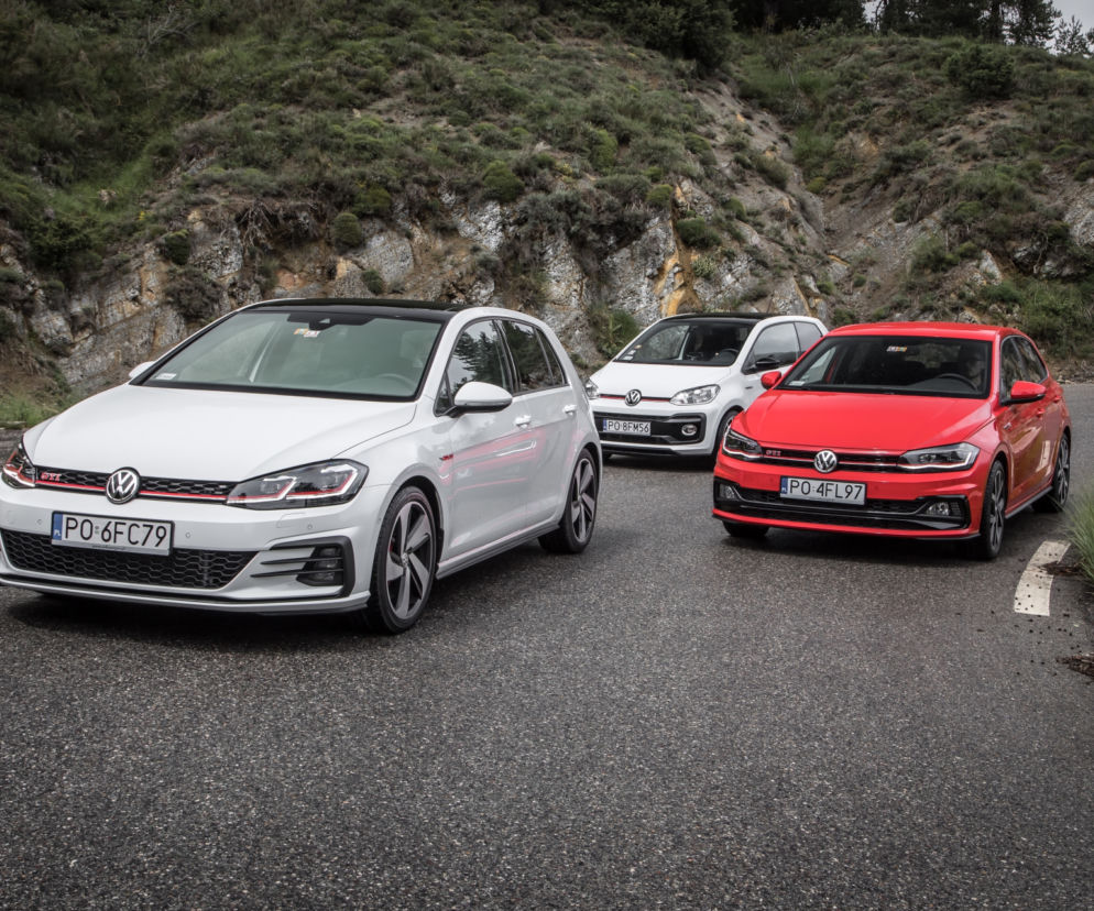 Volkswagen Golf GTI, VW Polo GTI, VW up! GTI
