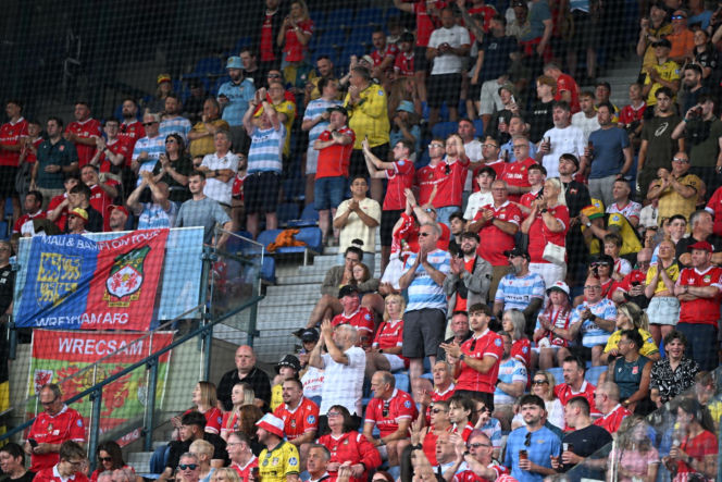 Wisła Kraków - Wrexham. Kibice