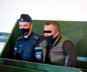 Sąd Rejonowy w Białymstoku. Rafał K. (39 l.) oskarżony o czynną napaść na policjanta