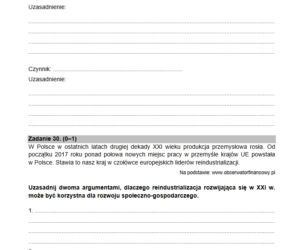 Matura geografia rozszerzona 2021 - arkusz CKE