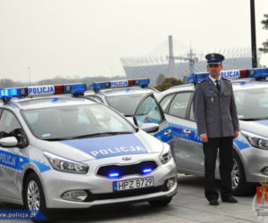Nowe radiowozy Kia Cee'd dla warszawskiej policji
