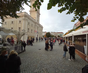 środowy protest w Lesznie