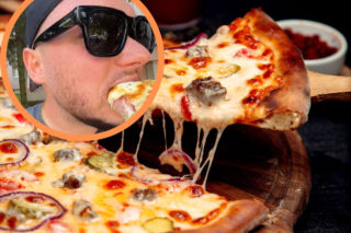 Sprawdziliśmy, czy Warszawiakom smakuje pizza Książula. Mało słone ciasto, brakuje ananasa