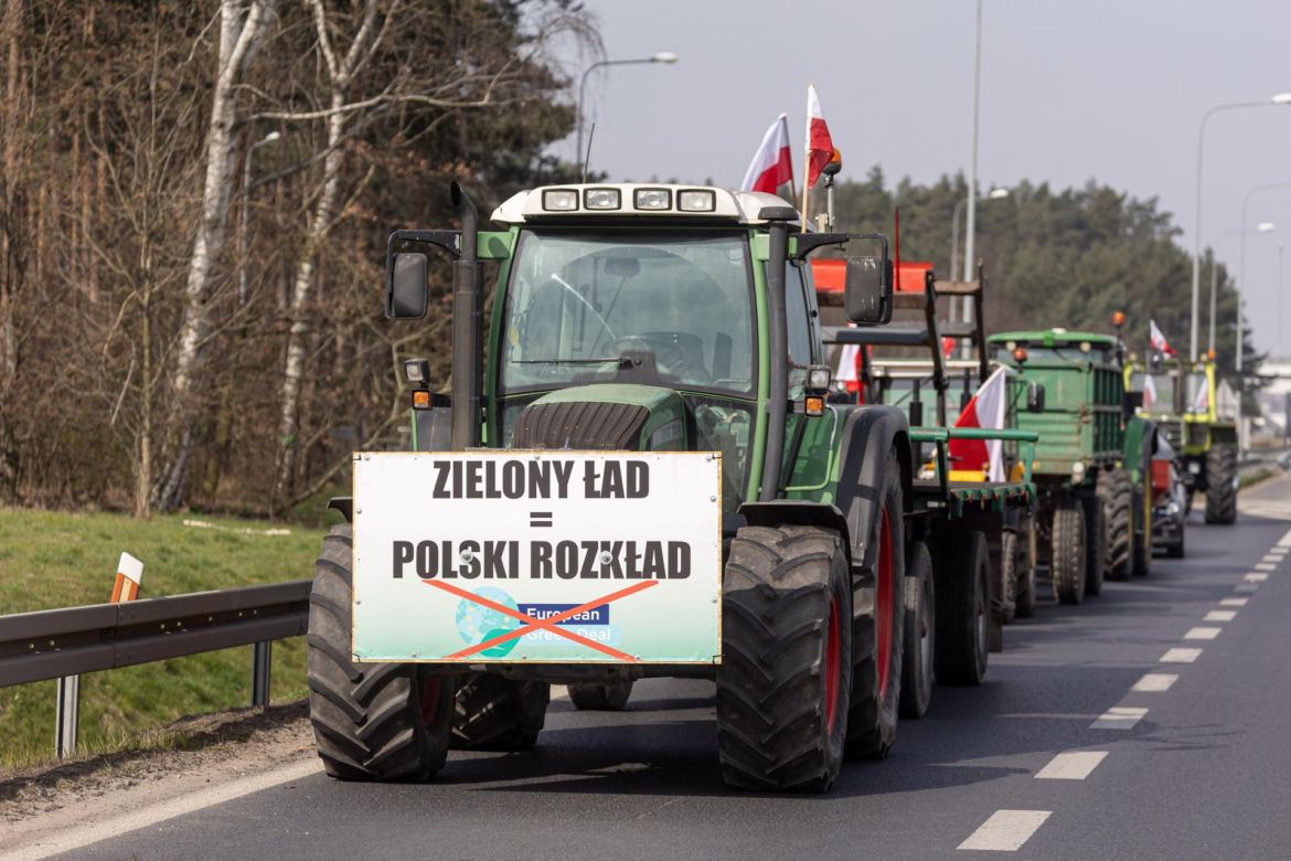 Blokada drogi expresowej S11