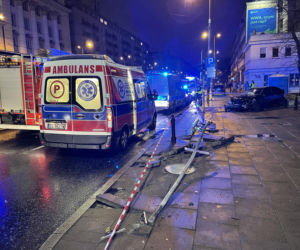 Makabryczny wypadek na Placu Bankowym
