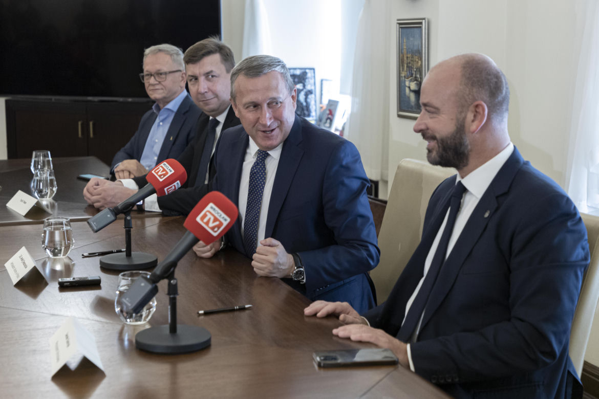 Podpisanie w sprawie utworzenia Konsulatu Generalnego Ukrainy we Wrocławiu