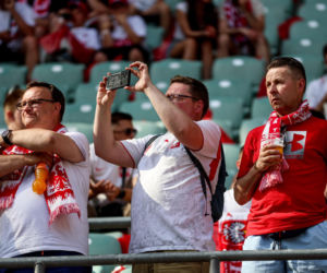 Polska - Ukraina. Tłumy kibiców na trybunach. Znajdź się na zdjęciu!