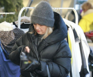 Małgorzata Tusk na przedświątecznych zakupach