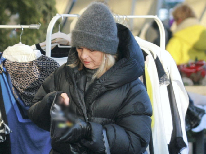 Małgorzata Tusk na przedświątecznych zakupach