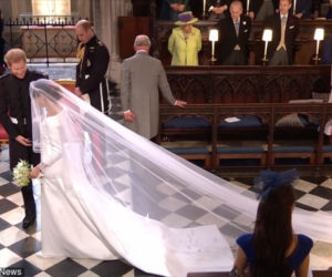 ŚLUB KSIĘCIA HARRY'EGO Z MEGHAN MARKLE - KOŚCIÓŁ.