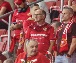 Widzew Łódź - Lech Poznań: Zdjęcia kibiców z meczu 6. kolejki PKO BP Ekstraklasy