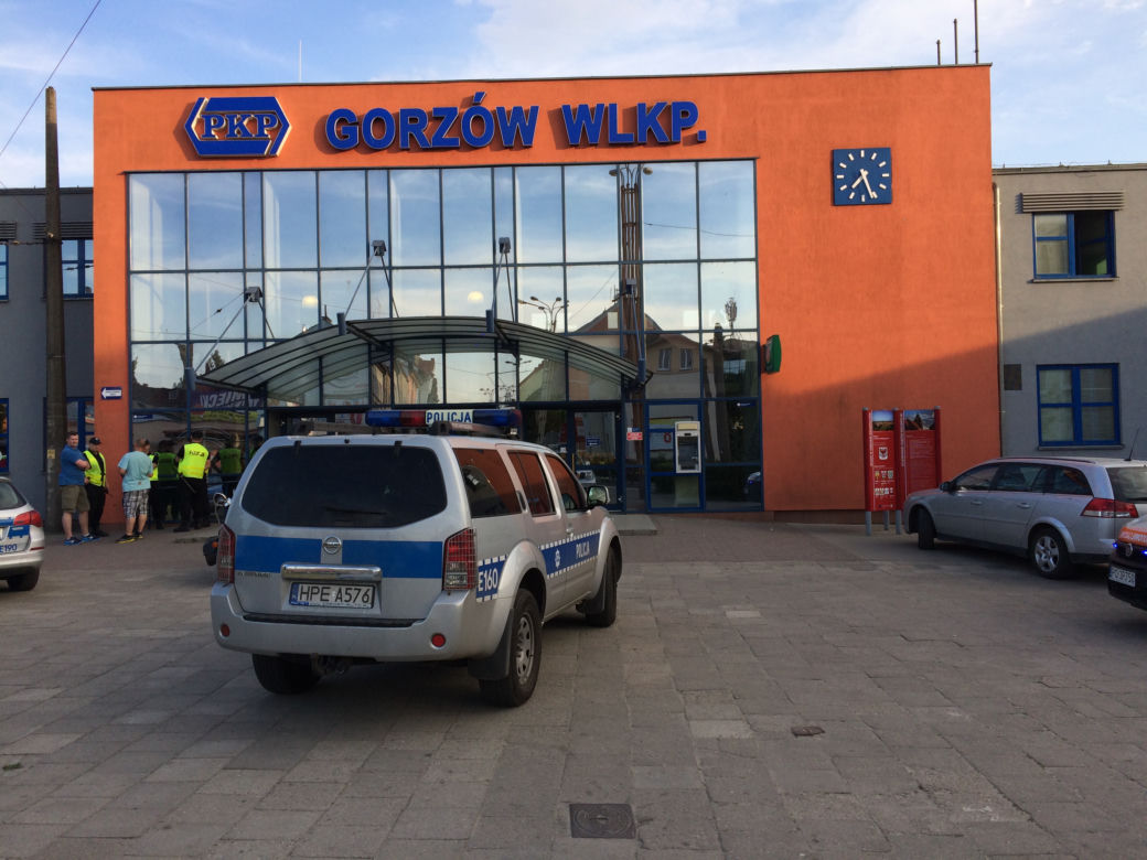 Alarm bombowy na gorzowskim dworcu!