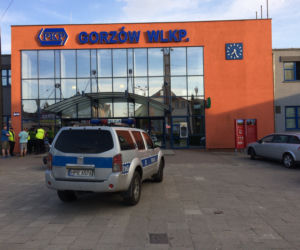 Alarm bombowy na gorzowskim dworcu!
